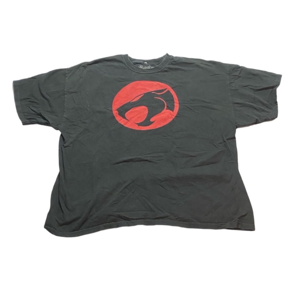 Warner Brothers Thundercats T-Shirt Comic Cartoon Red Black Thundercat